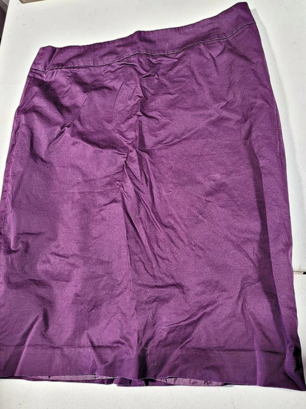 Jones New York Street Stretch Purple A-Line Skirt Size 6 Like New